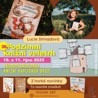 Potkáme se. 🫂 🤝 Již tento víkend v pátek a v sobotu 10.-11.10.2025 mě najdete na Podzimní knižní veletrh Havlíčkův Brod. 📌...