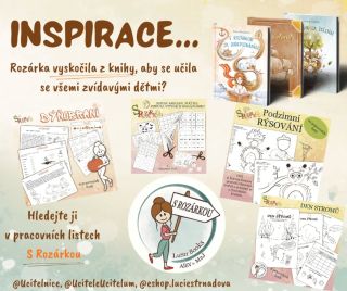 🍂 Inspirujte se s Rozárkou i v pracovních listech.👌 🏃‍♀️‍➡️ Vyskočila z knihy, aby s vámi pravidelně trávila čas zábavným...